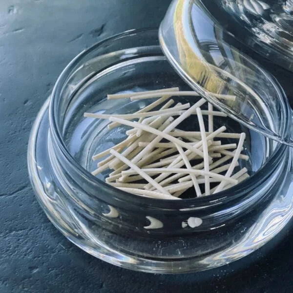 Extra Wicks for Powder Candle - 80 pieces, 5 cm